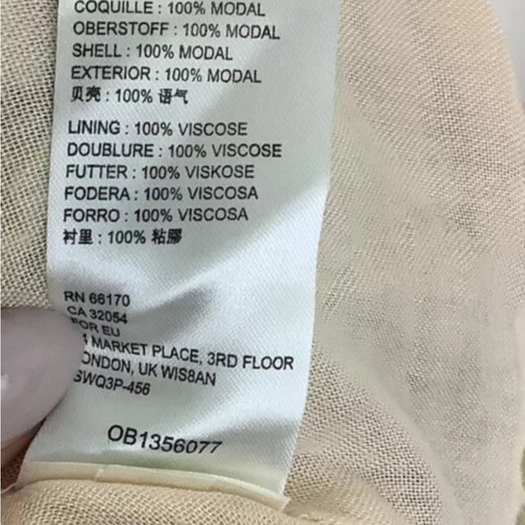 Free People Sz XS Freddy Tie Mini Dress In Floral Print Brown 100% Modal - Picture 7 of 7